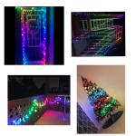 Smart String Lights RGBIC for Christmas Tree Outdoor RGB Xmas Fairy Light