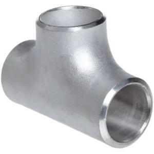 China 9010/7030 Copper Nickel Tee Fittings 4&quot; Butt Welding Pipe Fittings factory