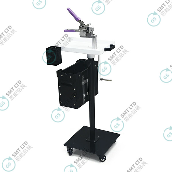 Single Operate SMT Splice Cart with Rotatable Wheels and Adjustable Height for