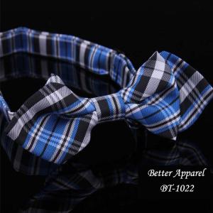 China Customized Top Quality Jacquard Polyester Bow Tie factory