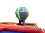 Promotion custom logo printed advertising PVC inflatable ground balloons