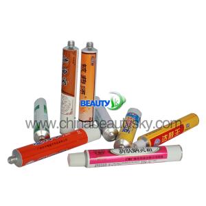 China Pharmaceutical Packaging Empty Soft Aluminum Collapsible Tubes for Eye Cream,Burn cream, Hand Cream 15~100ml factory