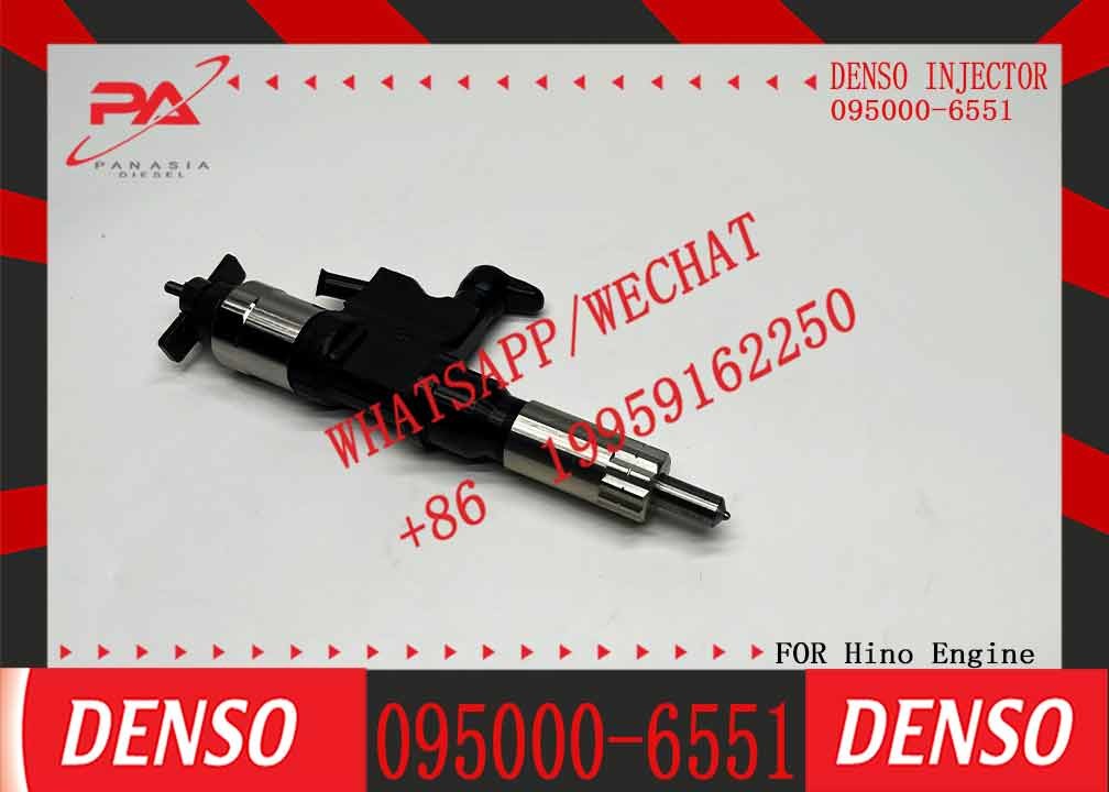Diesel fuel injectors Assembly 095000-6551 23670-E0190 for HI-ON N04C-T 095000-3660 injector nozeel 0950006551