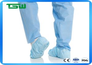 China hospital Nonwoven 16*40cm Anti Skid Disposable Shoe Covers factory