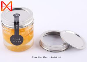 China Decorative Glass Storage Jars 120ml 130ml 210ml 280ml For Fruit Salad factory