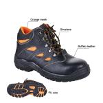 Split Leather PU Injection STEEL TOE Safety Shoes UC-385 for Workplace