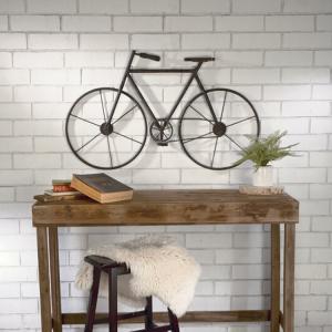 China Gnee Garden 47'' Metal Wall Art Decor Cycle Wall Hanging Decor Lightweight factory