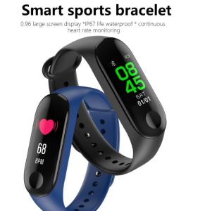China Time Display Heart Rate 0.96 Inch Temperature Measuring Bracelet factory