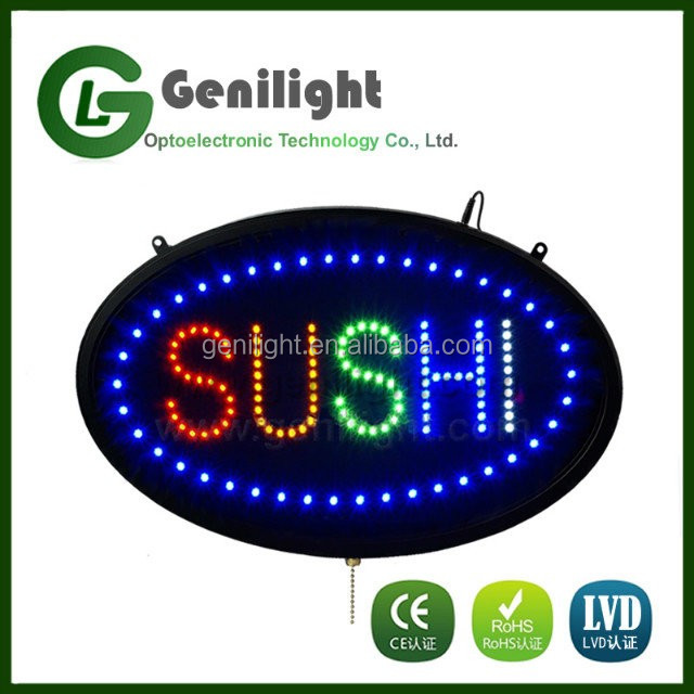 PCB board LED neon Open Sign for Sushi Japanese Food Noodles Ramen Teriyaki Restaurant