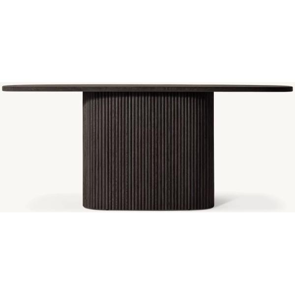 Modern Bedroom Console Table Customizable With Wood Glass Or Ceramic Top