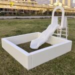 Wood Frame Inflatable Soft Play Equipment Kids Sets Bubble Dome Bouncy Castle
