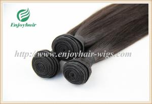 China Brazilian 5A virgin remy hair weave ,natural color,straight hair extension 10''-26''length factory