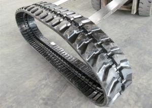 China 300×52.5K×76 Rubber Track Undercarriage / Lightweight Rubber Tracks For Construction Equipment factory