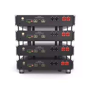 48V 10KWH LiFePO4 Stacked Batteries 200Ah With RS485 RS232 CAN Function