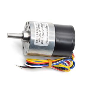 China 37mm micro gear motor brushless dc JGB37-3625 dc motor 24v dc motor 24 v gear box factory