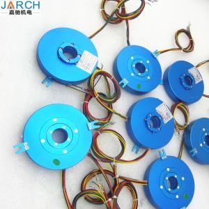 China Military Pcb Slipring Pancake Slip Ring 250RPM Speed For Air To Air Missiles factory