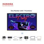 Indoor IR Touch Display 43 Inch Infrared 10 Points 1080p 350-500cd/㎡ Brightness