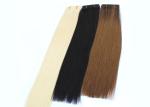 Straight Clip In Natural Hair Extensions , Natural Black Clip In Hair Extensions