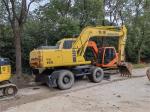 Komatsu PC150 Excavator 15 Ton Used Wheel Excavator Intelligent Control