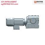 High Efficiency Helical Bevel Gearmotors S67 DRN80M4/BE1 62.35 M1A RAL7031
