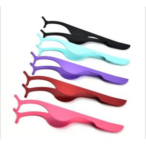 Corrosion Resistant Slanted False Eyelash Tweezers Professional
