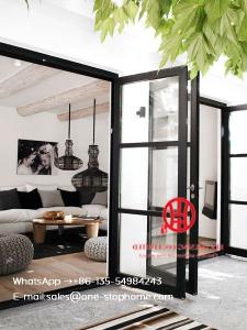 China Ce European Style Popular Exterior Aluminum Alloy Frame Design For Kitchen factory