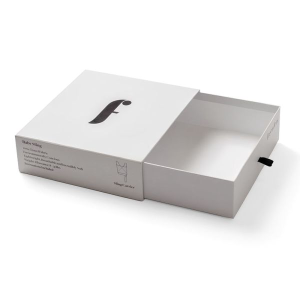 Custom Logo Luxury Cardboard Rigid Pull Out Packaging Box Paper Hard Sliding Drawer Gift Box Packaging