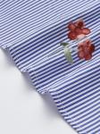 Clothes Ladies Women Summer Embroidered Blouse