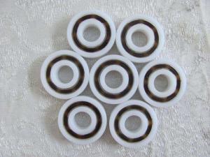 China 180℃ PTFE Ball Bearings Corrosion Resisting Plastic Bearings on sale