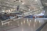 Water Proof Insulated Prefabricated Steel Structure Aircraft Hangar For Private