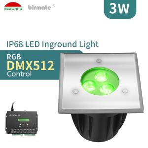 China SS316L DC24V DMX512 LED Ground Pool Lighting SMD3535 RGB factory