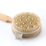 Detachable Body Bath Brush Vegan Dry Body Brush With Massage Beads Holmwood