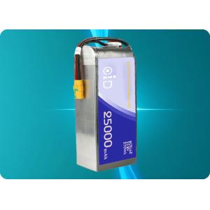 22.8V 25000mAh Lithium Polymer Drone Battery 90A Discharge