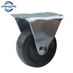 China 500 Lbs Rubber Heavy Duty Caster Wheels For Industry Uses factory