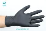 Oil Resistant Stretchable Nitrile Disposable Gloves Use For Food Processing
