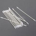 Cleanroom Lint Free 75mm Double Tips Paper Stick Cotton Tipped Swabs