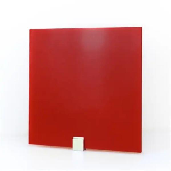High Temperature Resistant 4mm 5mm Decorative Kitchen Glass Splashbacks Tempered