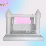 Inflatable White Bounce House Wedding Bouncy House Outdoor Jump House