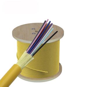China GJFJH single mode optical fiber 0.9mm Tight Buffer Indoor Fiber Optic Cable PVC/TPU/LSZH Sheath factory