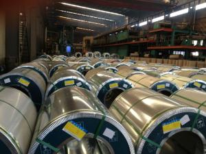 China Galvanized ISO9001 Steel Coil 508 / 610mm / Steel Sheet Coil factory