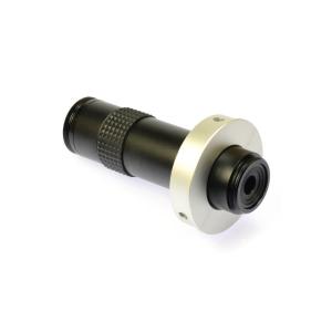 China 120X  Industrial Vision Lens Max 120X Zoom Lens C-Mount Lens with 50mm Ring Adapter for Industrial Microscope Camera on sale