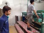 acrylic bathtub making skills training--customer from India