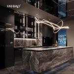 High Gloss Solid Wood Kitchen Design Cabinets Set Furniture Custom Modern