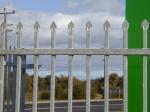 Customized Black Zinc Steel Metal Garrison Fence Panels Maintenance Free