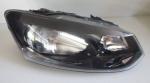 Black Power Heated VW POLO LED Car Headlights OEM 6R1 941 015 E / 016 E