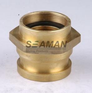 China Instanteneous Adapter John Morris Fire Female Hose Coupling INST - BSP With Chain factory