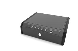 China Single Door Biometric Fingerprint Gun Safe Safe and Secure Storage for Handguns factory