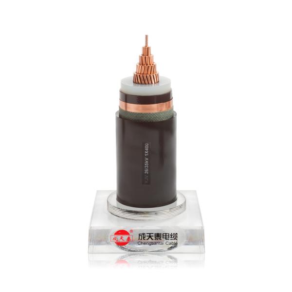 China Stranded Bare Copper Conductor Medium Voltage Power Cables for Customized Cable Mark Solutions in the factory