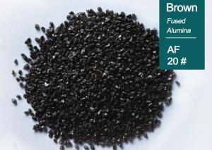 China 9 Mohs Brown Fused Aluminium Oxide Blasting Media factory