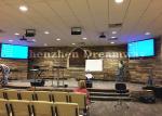 Fixed Indoor Full Color LED Display Rental P6 SMD High Resolution For Advertisin